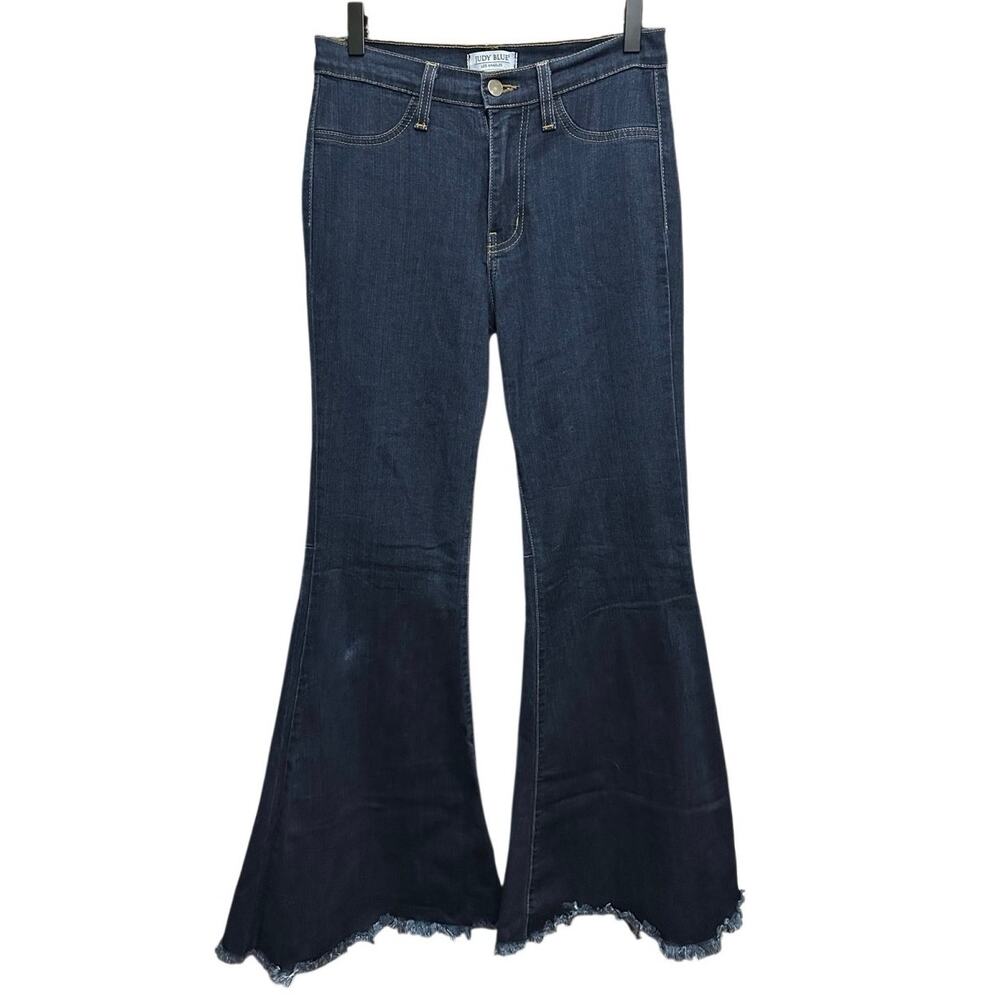 Judy Blue Jeans 8396 Memphis High Waist Women’s Size 5/27 Flare Bell Bottom‎